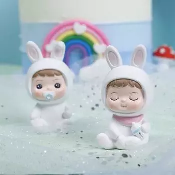 Смола мультфильм детские фигурки мальчик стол украшение подарок детская статуэтка украшение дома Boy