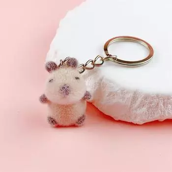 Смола стекается, милый 3D-брелок, подвеска-брелок для автомобиля, подвеска-сумка One Size коричневый