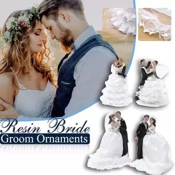 Смола Жених и невеста Украшения Украшения Молодожены