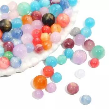 Смола зыбучие пески золотое звездное небо имитация кошачьего глаза бусины подвески для ювелирных изделий DIY ожерелье браслет аксессуары 10mm 10pcs зелёный