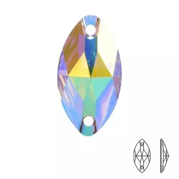 Смоляная бусина с плоским дном и ручным шитьем, посеребренная плоская пряжка с двумя отверстиями для самостоятельной сборки аксессуаров для одежды 6x12mm (100pcs/pack)