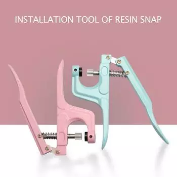 Смоляная кнопка DIY застежка-застежка T5 T8 ручные клещи-защелки инструмент для пробивки отверстий машинный инструмент для застежек-защелок синий