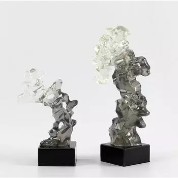 Смоляные рокарии поделки для дома гостиная скульптура стол аксессуары для дома журнальный столик эстетические украшения современный простой креативный