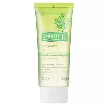 Smooth E Baby Face Gel Экстрачувствительный очищающий гель, 3,3 унции. 99 мл - Тайский 99 ml зелёный