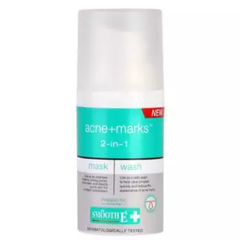 SMOOTH E BABYFACE Маска и умывание 2в1 30 г. - Тайский уход за кожей 30 g зелёный