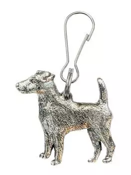 Smooth Fox Terrier Made in England Art Dog Zip Pull Collection