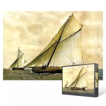 Smooth sailing - 1000 piece jigsaw puzzle, popular Korean puzzle