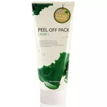 Smooth skin exfoliation care aloe peel off pack, 1 pack