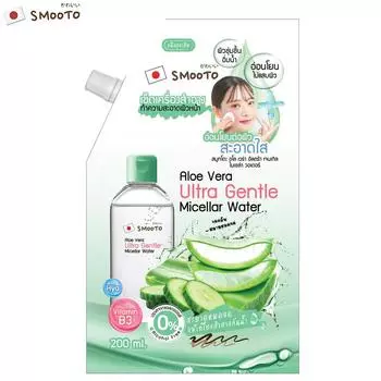 Smooto Aloe Vera Ультранежная мицеллярная вода 200 мл. - Тайский уход за кожей 200 ml.