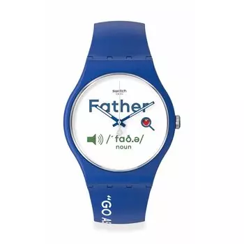 Смотреть ALL ABOUT DAD SO29Z704 Синий [Swatch] синий