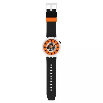 Смотреть Swatch Next SB03M104 Черный [Swatch] серый