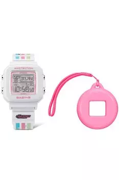 Смотреть The Powerpuff Girls Collaboration Модель Белый [Casio] Baby-G []Baby-G+Plus BGD-10KPP-7JR белый