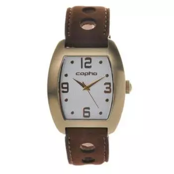 Смотреть ТИЗЕР ТИЗЕР Позолоченный пояс Rally Belt WhitexBrown Brown [COPHA] женский