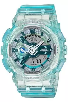 Смотреть Web Limited Синий Зеленый [Casio] G-Shock [] GMA-S110VW-2AJF Женский