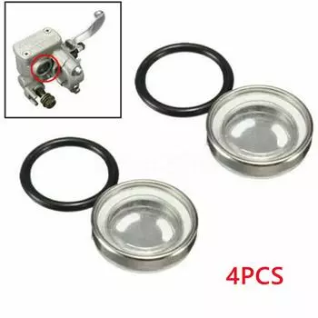 Смотровое стекло Смотровое стекло 12мм 4шт Тормозной цилиндр Цилиндр