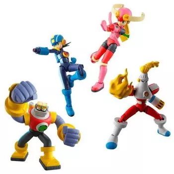SMP Kit Makes Pose Rockman EXE 01 4 pieces BOX (candy toy)