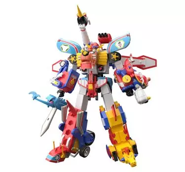 SMP [ПРОЕКТ МОДЕЛИРОВАНИЯ SHOKUGAN] Tatsunoko Productions 60-я годовщина Tatsunoko Combined Time Bokan Robo (1 кусок) (Время Бокан Серия)