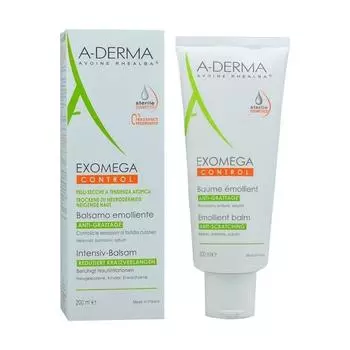 Смягчающий бальзам A-Derma Exomega Control 200 мл