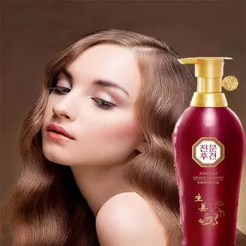 Смягчающий шампунь с имбирем освежает и контролирует жирность волос, улучшая состояние сухих волос.