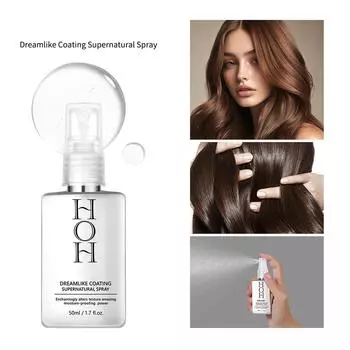 Смягчающий спрей для волос 50 мл Cross-Border Anti-Frizz Keratin Free-wash Smoothing Hair Spray