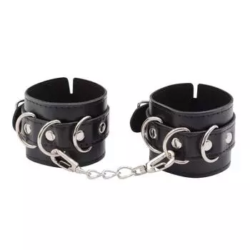 Smsexy Наручники Наручники Пары Бондаж и Дисциплина Обучение Двигатель Пыток Секс Игрушка Взрослый Секс Продукт Black Handcuffs