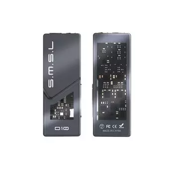 SMSL D10 USB C - AUX усилитель для наушников 2 чипа CS43131 Dongle DAC усилитель сбалансированный разъем для наушников DSD256 усилитель для наушников для мобильного телефона ПК серый
