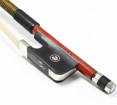 Смычок для двойной бас-гитары VINGOBOW, бразильская система из дерева, французская модель 4/4 коричневый