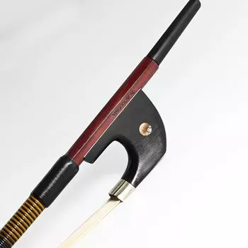 Смычок для контрабаса VINGOBOW Германия для продвинутых пользователей Размер Pernambuco Performance 4/4 коричневый