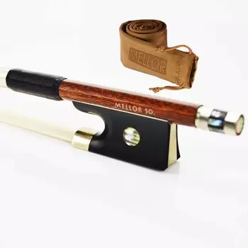 Смычок из карбона для скрипки Скрипичный смычок Pernambuco Performance Sweet Sound For Solo MELLOR S1 коричневый