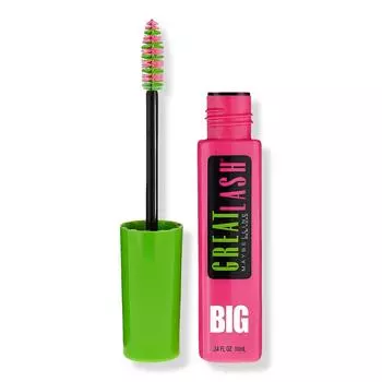 Смываемая тушь для ресниц Maybelline Great Lash BIG, 0,34 унции