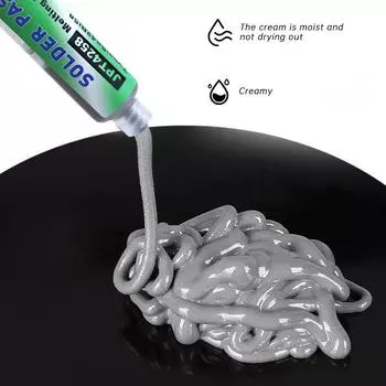 Sn42bi58 бессвинцовая шприцевая паста для сварки, безотмывочная паста, новый тип, низкотемпературная паяльная паста, для ремонта сотовых телефонов