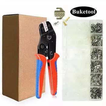 SN-48B Обжимные клещи 0,5-2,5 мм2, высокоточные губки с TAB 2,8 4,8 6,3, наборы автомобильных клемм, электрические ручные инструменты красный