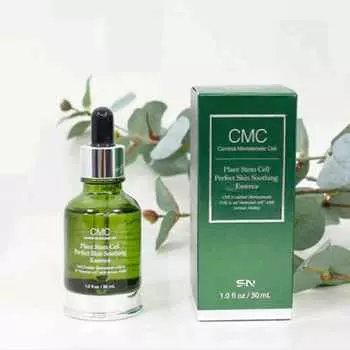 [SN]CMC Plant Stem Cell Perfect Skin Успокаивающая эссенция, увлажняющая, корейская косметика, Kbeauty, образец