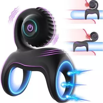 Snail Lock Essence Ring Couple Resonance Double Penis Rings Exercise Clitoris Stimulation Ring Masturbator Sex Toys