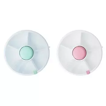 Снэк-спиннер, вращающаяся портативная коробка для закусок, для закусок, сухих фруктов (зеленый)