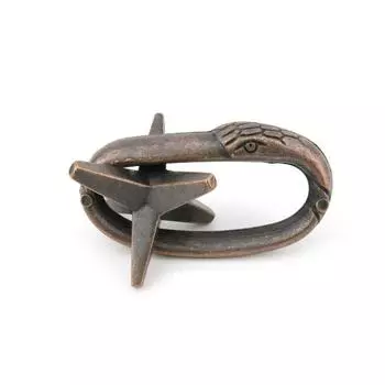 Snake Escape Classic Metal Puzzle IQ Test Magic Mind Brain Tears Загадочная игра для взрослых и детей 1pc