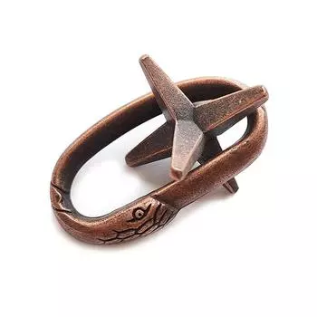 Snake Escape Metal Puzzle Brain Teaser Fidget Toys For Anxy IQ Games Kids Adults Puzzle Juegos De Ingenio Y Logica