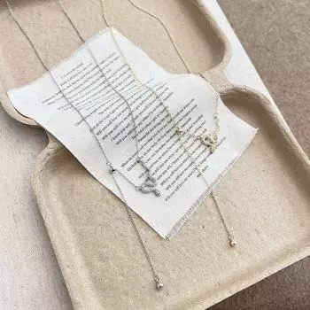 Snake Year Limited Edition Shimmering Tassel Necklace for Women - Luxury Clavicle Chain Choker and Sweater Chain Zircon Snake Necklace N1303 серебряный