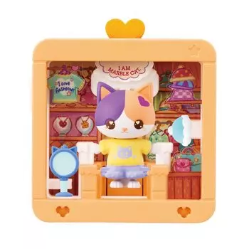 Snap Friends Мраморный кот Оёфукуя