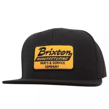 Snapback Cap Hat TOWNSHIP MP SNPK 11802 BLACK Genuine Japanese Agency Product [Brixton]
