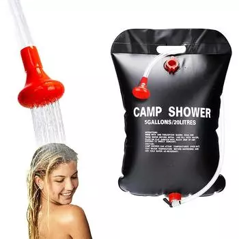 Снаряжение для кемпинга, сумка для ванны, сумка для хранения воды для пикника, складная сумка для душа на открытом воздухе