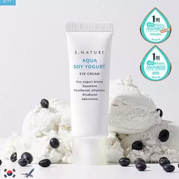 SNATURE AQUA СОЕВЫЙ ЙОГУРТОВЫЙ КРЕМ ДЛЯ ГЛАЗ 25г