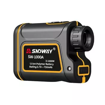 SNDWAYTOOLS SW1000A Лазерный дальномер для гольфа, измерение разницы высот, водонепроницаемый IP54, дальномер для гольфа, дисплей счетчика гольфа, переключатель флага