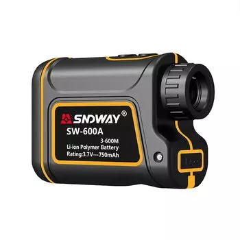 SNDWAYTOOLS SW600A Лазерный дальномер для гольфа, измерение разницы высот, водонепроницаемый IP54, измеритель расстояния для гольфа, дисплей прибора для измерения высот