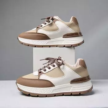 Sneaker Women s Soft Bottom Travel Shoes New Spring and Summer Portable All-Match White Shoes Lightweight Casual Running Shoes 35 чёрный