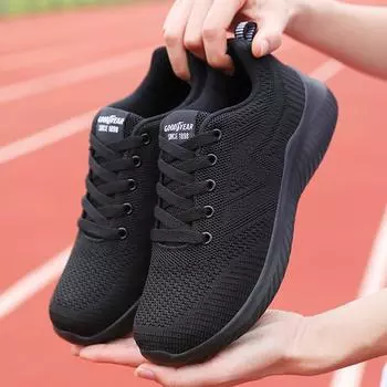 Sneakers 2025 summer new women s fly-woven breathable running shoes one pedal lightweight versatile casual shoes trendy shoes 35