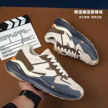 Sneakers couple fashion mesh breathable running shoes trend versatile travel platform men s shoes foreign trade 36