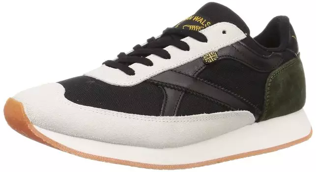 Sneakers in Whirl Wind cm [Walsh] (Made England) Black/Stone/Green 28.5