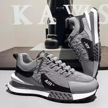 Кроссовки мужские роскошные спортивные кроссовки для бега для мужчин повседневные нескользящие толстые повседневные кроссовки модная обувь массивные кроссовки 39