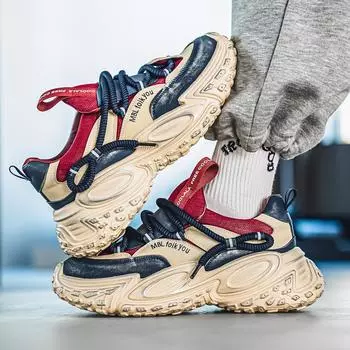 Sneakers men s new student retro low-top trendy running shoes spring and summer teenagers polishing casual men s shoes 39